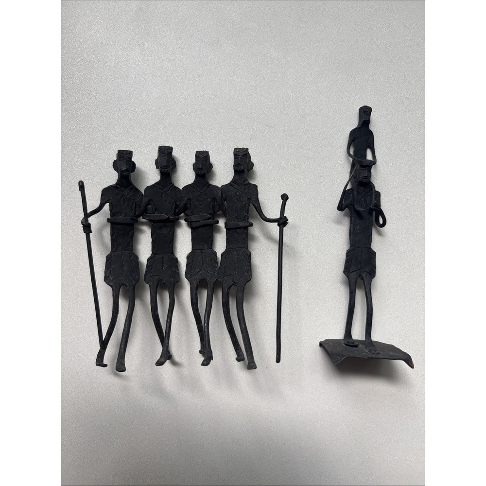 Handcrafted Wrought Iron tribal Figures